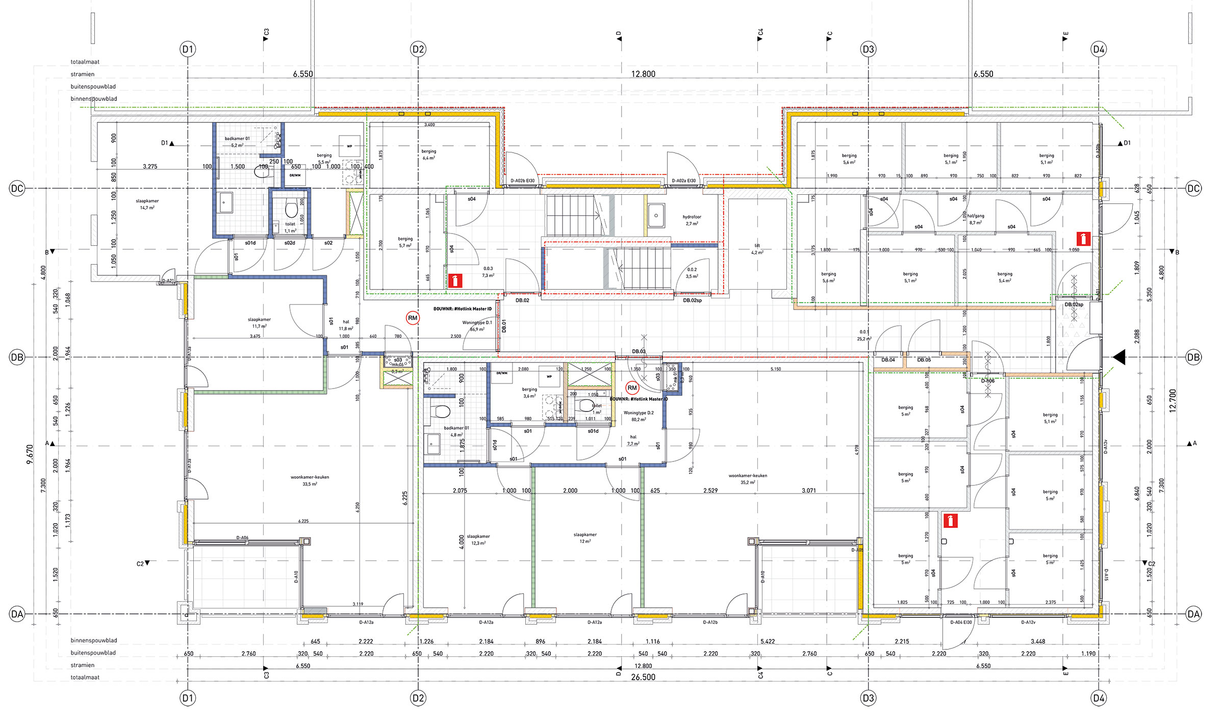 Spaendonk Tilburg Plattegrond BG