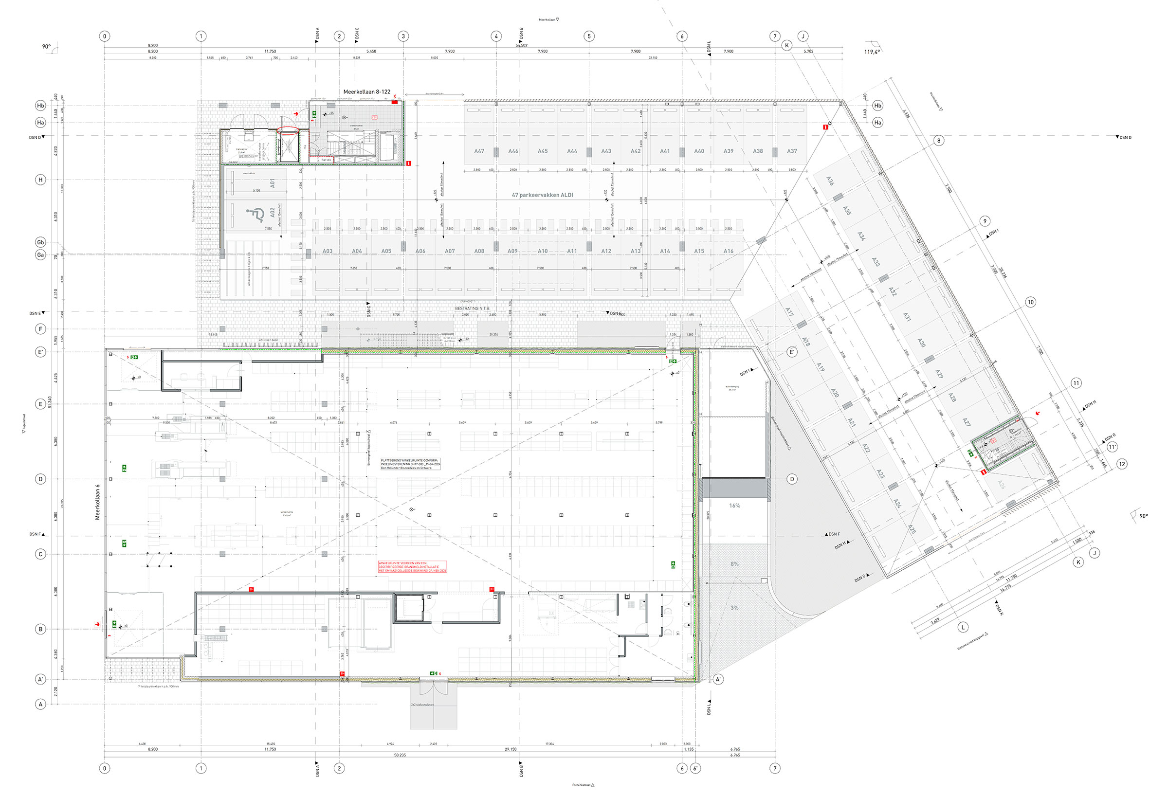 Haagdijk Eindhoven Plattegrond BG